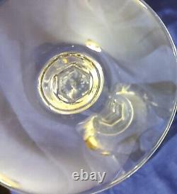 10 Verres À Eau En Cristal St-louis Modèle Cerdagne Hauteur 18cm