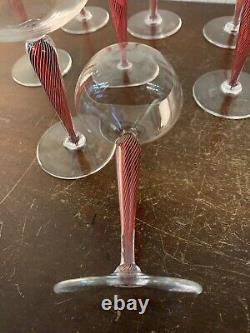 10 coupes à champagne modèle Mozart en cristal Saint Louis (prix à la pièce)