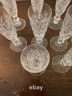 10 flûtes a champagne modèle cristal Saint Louis (prix à la pièce)modèle1