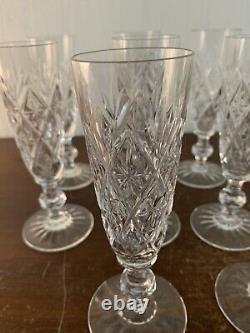 10 flûtes a champagne modèle cristal Saint Louis (prix à la pièce)modèle1
