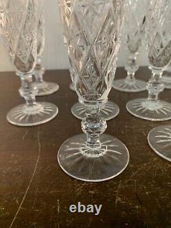 10 flûtes a champagne modèle cristal Saint Louis (prix à la pièce)modèle1