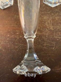 10 flûtes modèle Saint Cloud en cristal de Saint Louis (prix à la pièce)