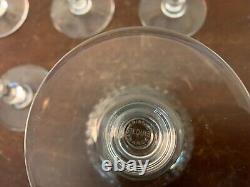 10 verres à eau modèle Liane en cristal de Saint Louis (prix à la pièce)