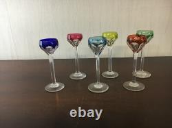 10 verres à liqueur Bristol en cristal Saint Louis (prix à la pièce)