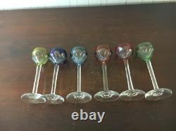 10 verres à liqueur Bristol en cristal Saint Louis (prix à la pièce)