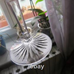 10 verres à porto en cristal saint louis modèle roty vendôme H 11,2 cm