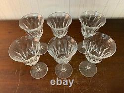 10 verres a vin modèle en cristal de Saint Louis (prix à la pièce)