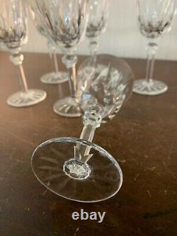 10 verres a vin modèle en cristal de Saint Louis (prix à la pièce)