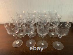 10 verres eau modèle Anvers taille N°11137 cristal Saint Louis (prix à la pièce)