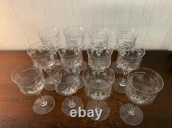 10 verres eau modèle Anvers taille N°11137 cristal Saint Louis (prix à la pièce)