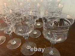 10 verres eau modèle Anvers taille N°11137 cristal Saint Louis (prix à la pièce)