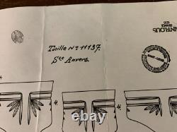 10 verres eau modèle Anvers taille N°11137 cristal Saint Louis (prix à la pièce) 10 verres eau modèle Anvers taille N°11137 cristal Saint Louis (prix à la pièce)