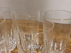 10 verres en cristal de Saint Louis modèle Cerdagne / Gobelets à orangeade
