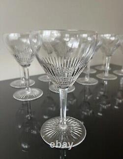11 Verres A Eau En Cristal De Saint Louis Modele Colibri Non Baccarat
