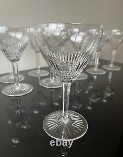 11 Verres A Eau En Cristal De Saint Louis Modele Colibri Non Baccarat