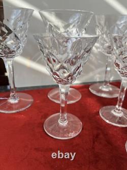 11 Verres En Cristal Saint Louis