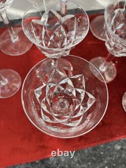 11 Verres En Cristal Saint Louis