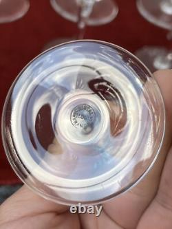 11 Verres En Cristal Saint Louis