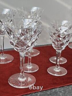 11 Verres En Cristal Saint Louis