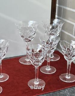 11 Verres En Cristal Saint Louis