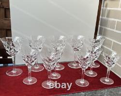 11 Verres En Cristal Saint Louis