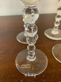 11 flûtes à champagne modèle Bubble cristal de Saint Louis/prix à la pièce
