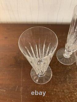 11 flûtes à champagne modèle Orléans cristal de Saint Louis (prix à la pièce)