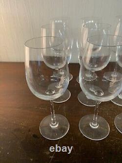11 verres a eau Uni 225 -ème anniversaire cristal Saint Louis (prix à la pièce)