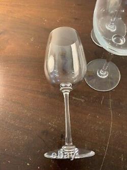 11 verres a eau Uni 225 -ème anniversaire cristal Saint Louis (prix à la pièce)