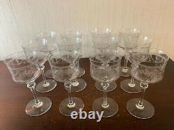11 verres à eau modèle Anvers en cristal de Saint Louis (prix à la pièce)