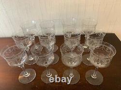 11 verres à eau modèle Anvers en cristal de Saint Louis (prix à la pièce)