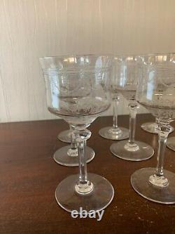 11 verres à eau modèle Anvers en cristal de Saint Louis (prix à la pièce)