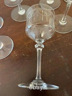 11 verres à eau modèle Anvers en cristal de Saint Louis (prix à la pièce)