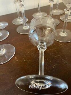 11 verres à eau modèle Anvers en cristal de Saint Louis (prix à la pièce)