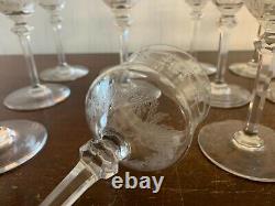 11 verres à eau modèle Anvers en cristal de Saint Louis (prix à la pièce)