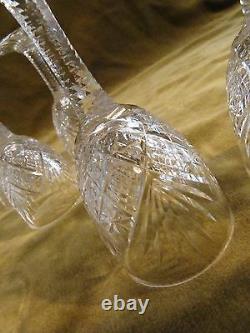 11 verres à liqueur cristal Saint Louis mod Gavarni crystal vodka glasses