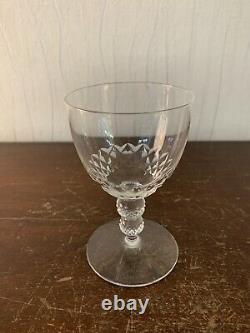 11 verres à vin modèle Orly cristal de Saint Louis (prix à la pièce)