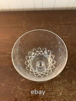 11 verres à vin modèle Orly cristal de Saint Louis (prix à la pièce)