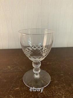 11 verres à vin modèle Orly cristal de Saint Louis (prix à la pièce)