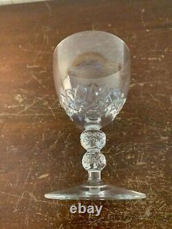 11 verres à vin modèle Orly cristal de Saint Louis (prix à la pièce)