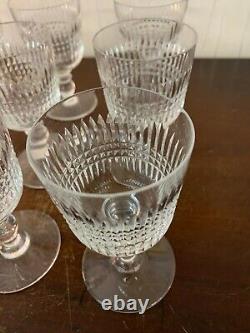 11 verres à vin modèle cristal de Saint Louis (prix à la pièce)