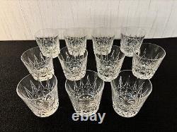 11 verres à whisky modèle Tarn en cristal de Saint Louis (prix à la pièce)