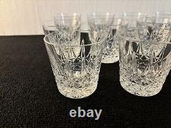 11 verres à whisky modèle Tarn en cristal de Saint Louis (prix à la pièce)