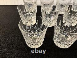 11 verres à whisky modèle Tarn en cristal de Saint Louis (prix à la pièce)