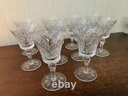 11 verres vin modèle Vologne cristal de Saint Louis (prix à la pièce)