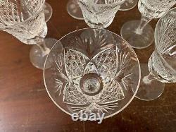 11 verres vin modèle Vologne cristal de Saint Louis (prix à la pièce)