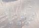 12 Fl&ucirc;tes &agrave; Champagne En Cristal Grav&eacute; Et Taill&eacute;. Xixe Baccarat, St Louis