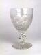 12 Verres À Eau En Cristal St Louis Modele Trianon Diam 8,6 Haut 13, 9 Cm