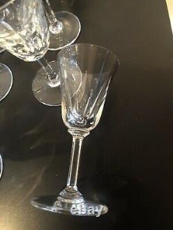 12 Verre à vin de bordeaux en Cristal Saint Louis modèle Cerdagne