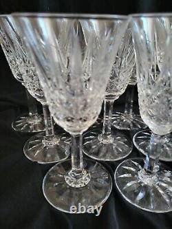 12 Verres À Vin En Cristal Saint Louis, Modèle Tarn, Signé H14cm, Anciennes